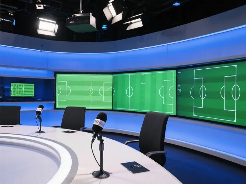 专业赛事解说演播室