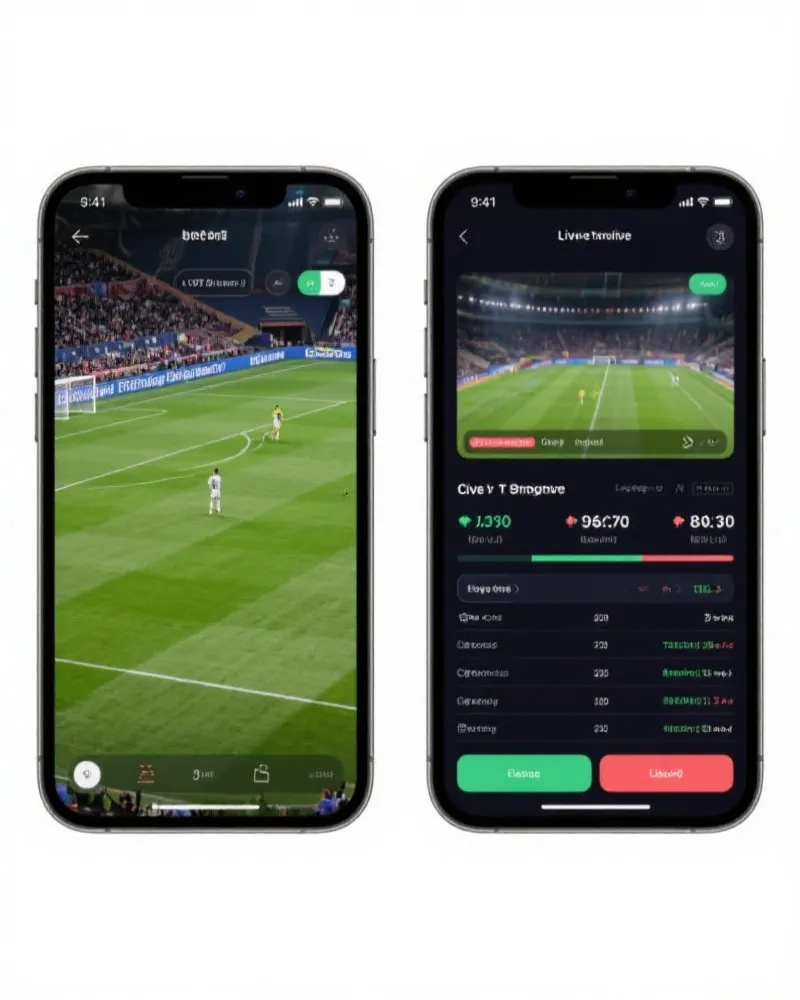 世界杯直播APP界面